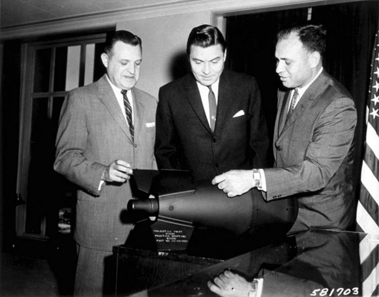 Congressmen loving the W54 as used on the Davy Crocket. I mean who couldn't love a 50-pound nuke!