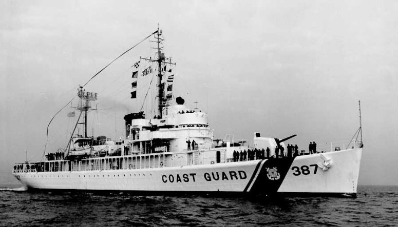 The former seaplane tender made cutter USCGC Gresham