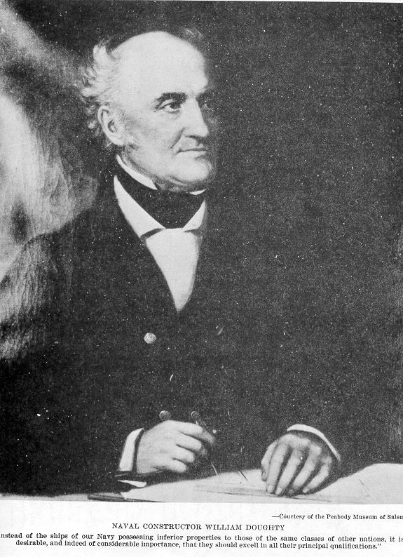 Doughty, the man who literally designed the early U.S. Navy