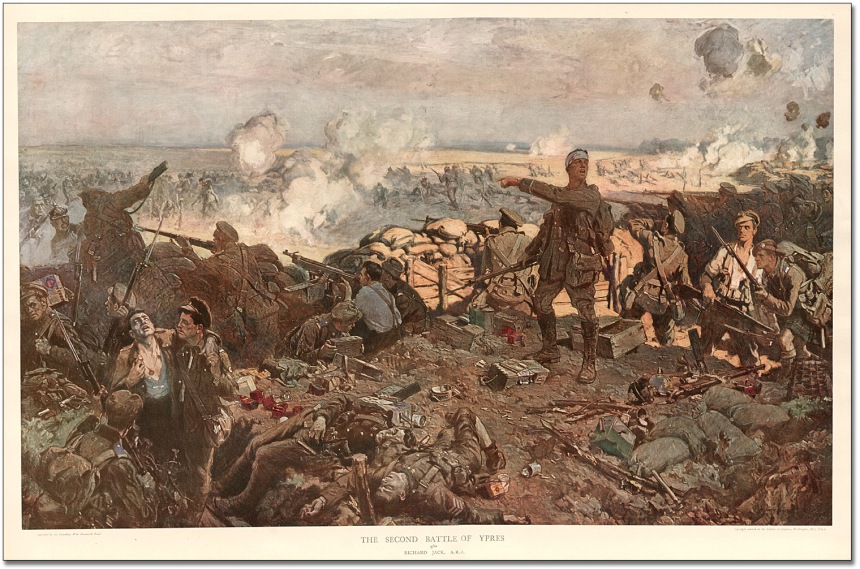 The Second Battle of Ypres, 22 April to 25 May 1915