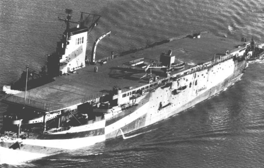 French carrier Béarn, 1946