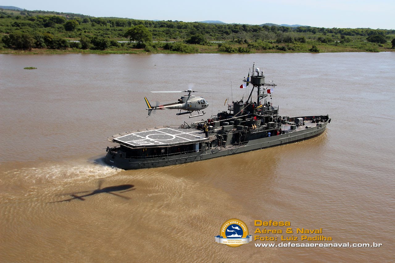 Brazilian Navy monitor Parnaíba (U17) still in service