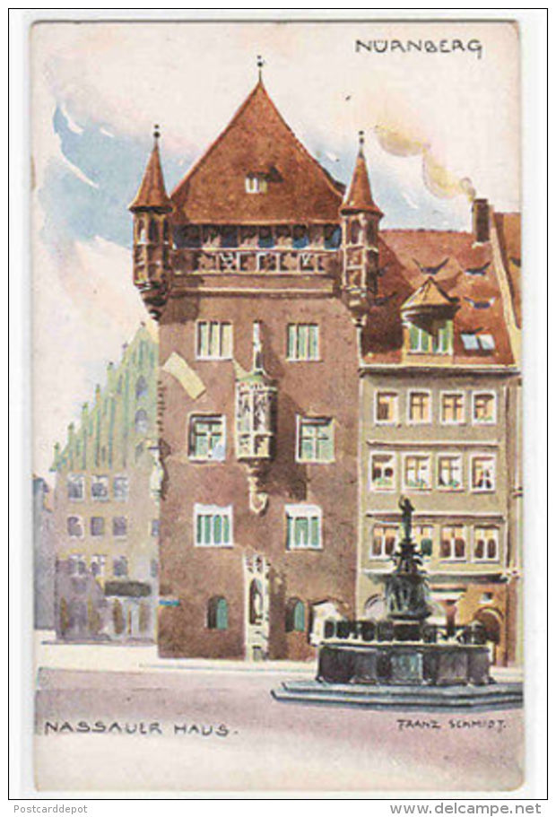 Nassauer Haus Nurnberg Germany, Franz Schmidt 1910.